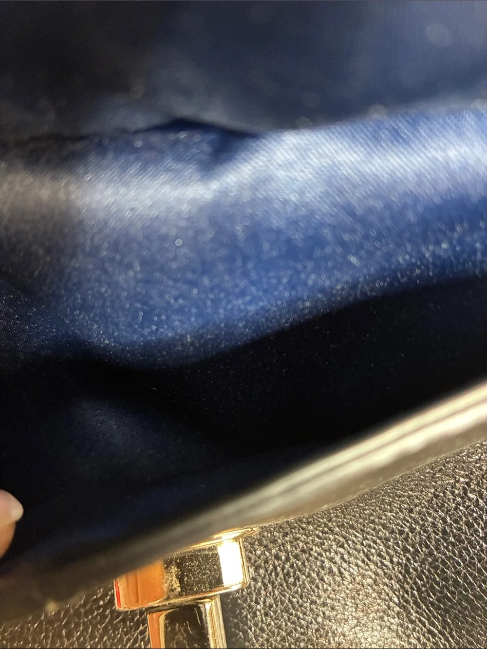 Coach Black Leather Shoulder Satchel with Polished Hardware - Picture 5 of 7